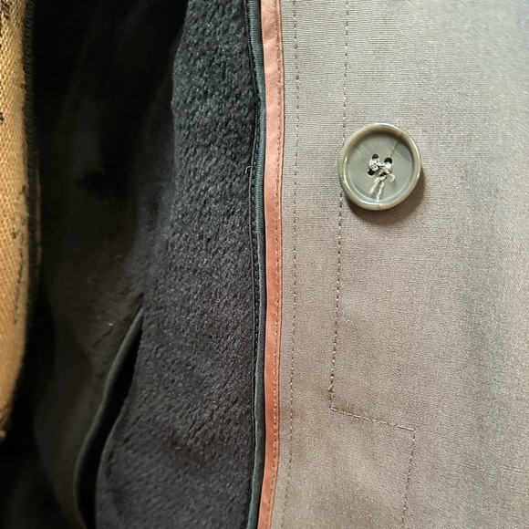 Womens Vintage London Fog Trench Coat Fully Lined Size 40S - Picture 7 of 11